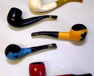 Assorted Tobacco Pipes