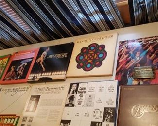 Assorted Vintage Records Including Bruce Springsteen, Mister Rogers, and Captain Kangaroo