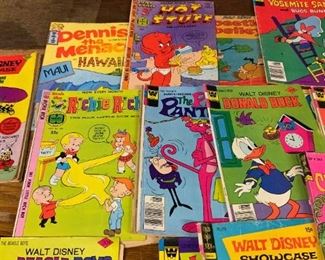 Comic Books Including Pink Panther, Chip N Dale, Donald Duck, and More