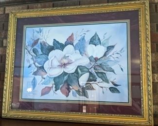 Magnolia Framed Artwork