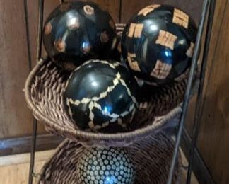 Decorative Balls and Baskets