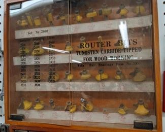 Assorted Router Bits