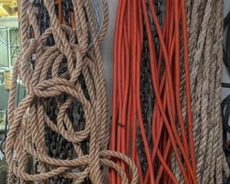 Ropes, Chains and Extension Cords