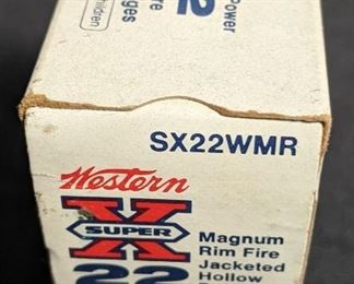 Western Super X 22 Magnum Rimfire Jacketed Hollow Point