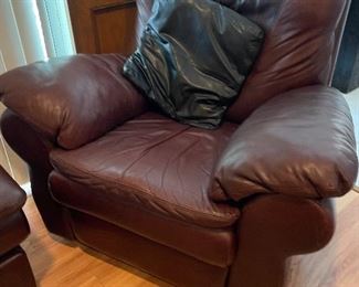 Gallery Furniture Leather Furniture Rocking Chair 