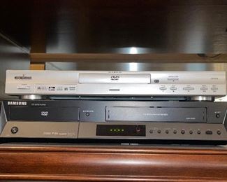 Samsung VHS DVD Player,  Cinevision DVD Player