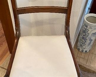 Carved back Vintage Chair