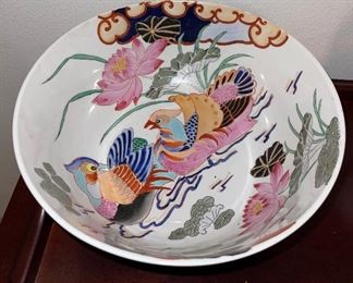 Chinese Import Birds Bowl