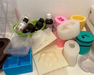 Soap Molds Mostly unused 