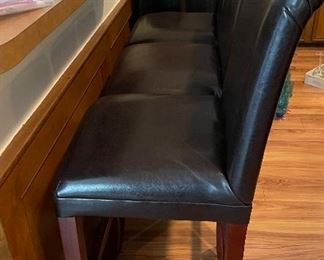 Leather Bar Stools