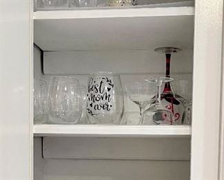 More Tea Cups and Saucers, Wine Glasses