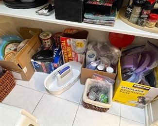 Paper Products, Serving Trays, Cans