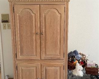 Nice Solid Wood Storage Cabinet 