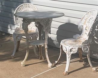 Cast Iron Bistro Set