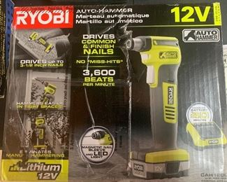 Ryobi 13v Auto Hammer
