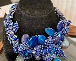 Lapis Chocker Necklace