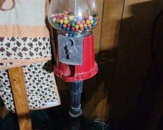 Bubble Gum Machine on Stand