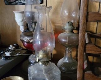 Glass Oil Lamps