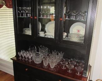 Great lighted china cabinet