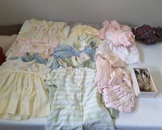 Close up of Baby Clothing.