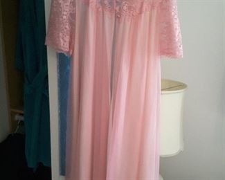 Lovely Pink Dressing Overcoat.