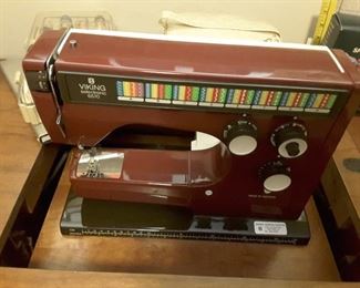 Vintage Viking Sewing Machine, this is built in the sewing cabinet.