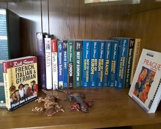 Rick Steves' Travel Dictionary. Rick Steves' Travel Books European Travel Countries. Two decorative Lizards.