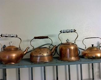 Copper Tea kettles
