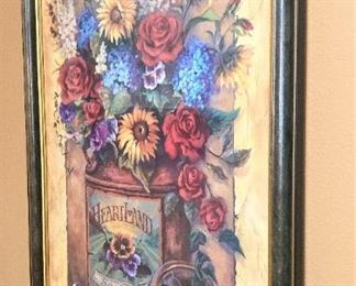 Framed foral
