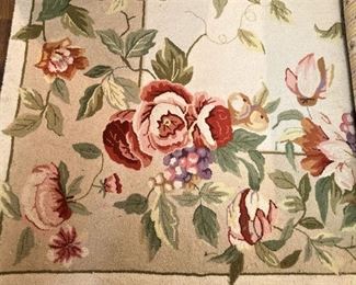 Another floral rug