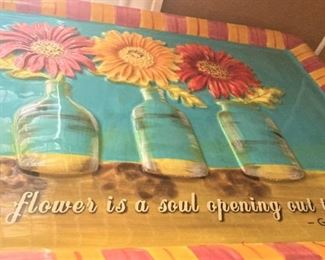 "Each flower is a soul opening out to nature." Gerald De Nerval