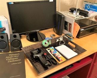Small speakers; office supplies