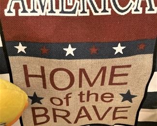 "America . . . Home of the Brave"