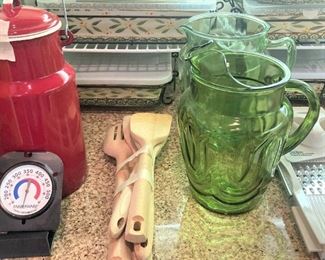 Green pitchers