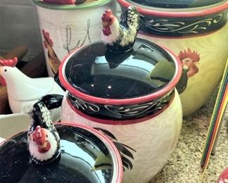 Rooster canisters