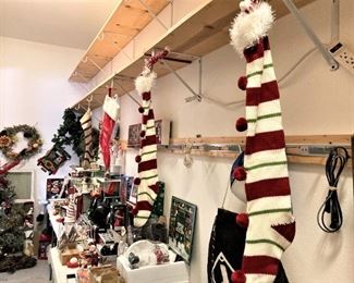 Some of the many Christmas decorations