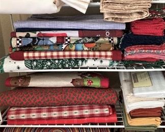 Placemats and napkins