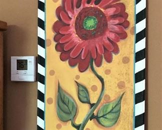 Colorful wall hanging