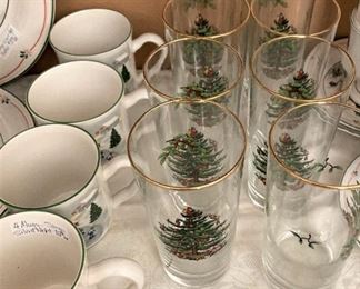 Christmas glasses