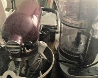 Mixer; food processor