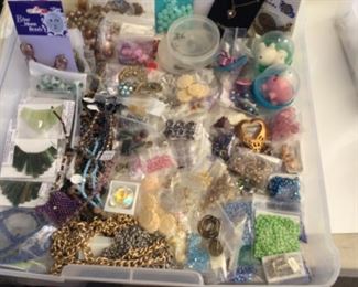 Beads, necklace starters