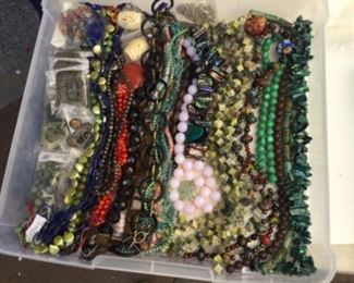 Semi precious bead strands