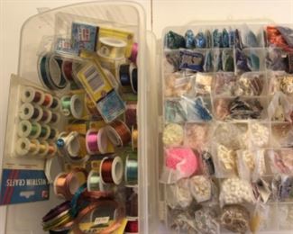 Wire for crafting, jewelry, assorted bead packets
