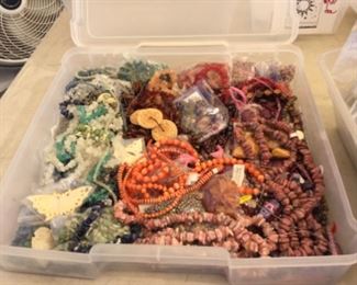 Stone and bone beads