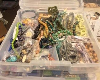 Turquoise and other stone beads