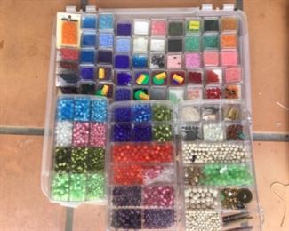 Seed beads, beads