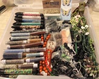 Assorted beads