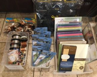 Fold up carrying case still in package, fiskars right angle wire shapers, wire for jewelry making, paper packages 