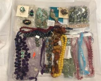 Jade in many colors beads