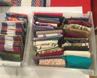 Fat squares quilt blocks, fabric 